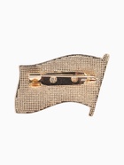 Брошь «Флаг России», триколор в золоте - Фото 2