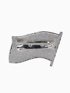 Брошь «Флаг России», триколор в серебре - фото 121985285