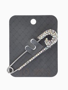 Булавка «Вензель», L=7 см, радужная в серебре  (артикул 10968248)  большой выбор товаров оптом и в розницу по низким ценам с доставкой