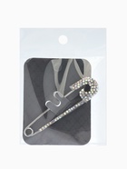 Булавка «Вензель», L=7 см, радужная в серебре  (артикул 10968248)  большой выбор товаров оптом и в розницу по низким ценам с доставкой