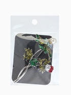 Брошь «Репей», цветок с бусиной, цветная в серебре  (артикул 10968252)  большой выбор товаров оптом и в розницу по низким ценам с доставкой