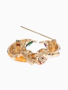 Брошь «Птицы парные», цветная в золоте  (артикул 10968253)  большой выбор товаров оптом и в розницу по низким ценам с доставкой