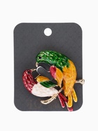 Брошь «Птицы парные», цветная в золоте  (артикул 10968253)  большой выбор товаров оптом и в розницу по низким ценам с доставкой