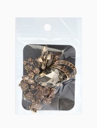 Брошь «Императрица. Бутоны роз», светло-коричневая в чернёном золоте  (артикул 10968256)  большой выбор товаров оптом и в розницу по низким ценам с доставкой