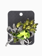 Брошь «Императрица. Букет», светло-зелёная в серебре  (артикул 10968259)  большой выбор товаров оптом и в розницу по низким ценам с доставкой