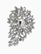 Брошь «Императрица. Льдинки в цветке», белая в серебре  (артикул 10968261)  большой выбор товаров оптом и в розницу по низким ценам с доставкой