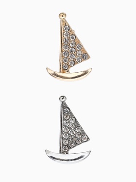 Брошь «Парусник», МИКС  (артикул 10968262)  большой выбор товаров оптом и в розницу по низким ценам с доставкой