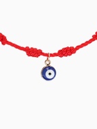 Браслет-оберег «Красная нить. Узел с глазиком», d=6 см, красно-бело-синий  (артикул 10968441)  большой выбор товаров оптом и в розницу по низким ценам с доставкой