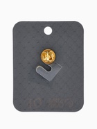 Значок «Русская красавица» с серьгами, цветной в золоте - фото 121985294