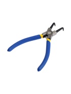 УЦЕНКА Съемник внутренних стопорных колец ТУНДРА, изогнутые губки на сжим, 150 мм - Фото 3