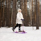 УЦЕНКА Снегокат-самокат 2 в 1 GRAFFITI «Зайка» - Фото 7