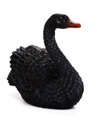 Садовая фигура из полистоуна «Чёрный лебедь», 32×22×35 см  (артикул 10975394)  большой выбор товаров оптом и в розницу по низким ценам с доставкой