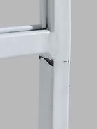 УЦЕНКА Стойка с сеткой, двухсторонняя, в комплекте 16 полок для семян, 63*49*183 см, цвет белый 4192 - Фото 12