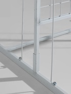 УЦЕНКА Стойка с сеткой, двухсторонняя, в комплекте 16 полок для семян, 63*49*183 см, цвет белый 4192 - Фото 7