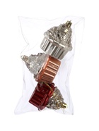 УЦЕНКА Украшение ёлочное "Пирожное Феерия нежность" (набор 3 шт) 8х5,5 см, микс - Фото 6