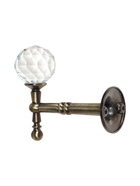 УЦЕНКА Крючок - держатель для штор на стену CAPPIO KS043, металлический, цвет бронза, 2 шт 1090565 - Фото 4