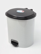 УЦЕНКА Ведро с педалью, цвет светло-серый - Фото 1