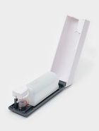 УЦЕНКА Диспенсер для жидкого мыла механический 350 мл, пластик, цвет белый - Фото 2