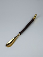 УЦЕНКА Ложка для обуви «Орёл», 50×5.5×2.5 см, дерево, латунь - Фото 2