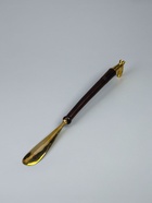 УЦЕНКА Ложка для обуви «Орёл», 50×5.5×2.5 см, дерево, латунь - Фото 3