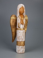 УЦЕНКА Сувенир «Ангел», 24×13×54 см, манговое дерево - Фото 2