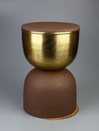 УЦЕНКА Столик кофейный «Кофе с золотом», 30×30×45 см - Фото 2