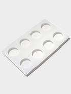 УЦЕНКА Форма для выпечки и муссовых десертов «Пуэнти», 30×17.5×1.5 см, 8 яч. (5.5×1.5 см), белая - Фото 3