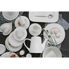 УЦЕНКА Маслёнка BellaTenero «Эстет. Сердце», 17×13.5×8 см, на бамбуковой подставке, фарфор, белая - Фото 9