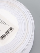 УЦЕНКА Лента репсовая 25 мм × 25 ±1 ярд(23 м ±1 м) серебряные нити №01 белый АУ - Фото 13