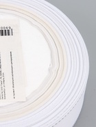 УЦЕНКА Лента репсовая 25 мм × 25 ±1 ярд(23 м ±1 м) серебряные нити №01 белый АУ - Фото 6