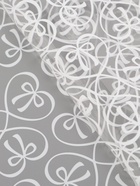 Плёнка для цветов «Бантики», прозрачная/белая, 0.6×9.3±5% м, 40 мкм, 200 г - Фото 3