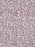 Плёнка для цветов «Бантики», прозрачная/розовая, 0.6×9.3±5% м, 40 мкм, 200 г - Фото 4