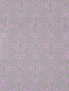 Плёнка для цветов «Бантики», прозрачная/светло- сиреневая, 0.6×9.3±5% м, 40 мкм, 200 г - Фото 4