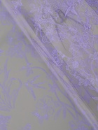 Плёнка для цветов «Ласточки», прозрачный/сиреневый классик, 0.6×9.3±5% м, 40 мкм, 200 г - Фото 3