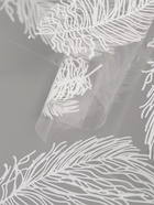 Плёнка для цветов «Перышки», прозрачная/белая, 0.6×9.3±5% м, 40 мкм, 200 г - Фото 2