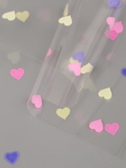 Пленка для цветов «Сердечки конфетти», прозрачный/микс, 0.7×7.6 м, 40 мкм, 200 г - Фото 2