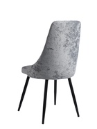 Стул мягкий для кухни «Граф», обивка краш 10, цвет платина  (артикул 10987301)  большой выбор товаров оптом и в розницу по низким ценам с доставкой