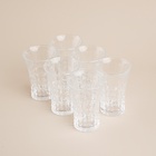 УЦЕНКА Набор стаканов SL Home «Винтаж», 300 мл, 7.6×12.8 см, 6 шт., высокие, стекло, прозрачный - Фото 2