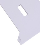 УЦЕНКА Пенал для ванной комнаты, напольный, открытый, угловой 80×20×30, пластик - Фото 2