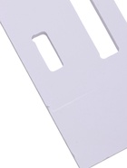 УЦЕНКА Пенал для ванной комнаты, напольный, открытый, угловой 80×20×30, пластик - Фото 4