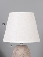 УЦЕНКА Настольная лампа RISALUX «Бриана», Е14, 40 Вт, бежевая, 22.5×22.5×35 см - Фото 3