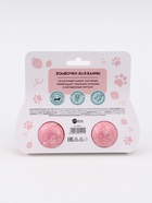 Бомбочки для ванны детские, 2×40 г, аромат малиновый кексик, Кошечка - Фото 3