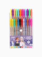 УЦЕНКА Набор гелевых ручек с блёстками, 24 цвета, Холодное сердце - Фото 3