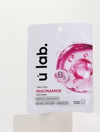 Маска для лица тканевая с ниацинамидом, упругость и эластичность, ULAB - Фото 6