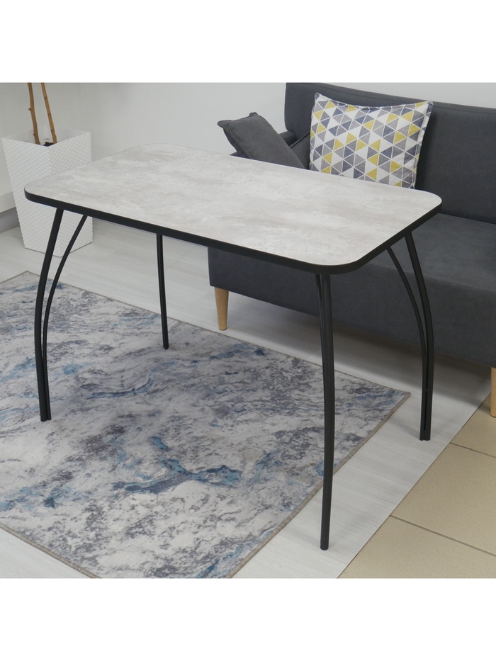 Стол кухонный «Лакси», 1000×590×750 мм, цвет цемент - Фото 1