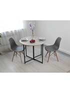 Стол кухонный круглый раскладной «Джой», 900×860×760 мм, цвет каспий 10991286