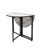 Стол кухонный круглый раскладной «Джой», 900×860×760 мм, цвет сабия 10991288