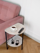 Столик приставной «Лакси Софт», 445×335×545 мм, цвет цемент - фото 121985362