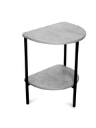 Столик приставной «Лакси Софт», 445×335×545 мм, цвет цемент - фото 121985363