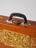 Чайный китайский подарочный набор с сервизом, в чемоданчике, 240 г - Фото 3